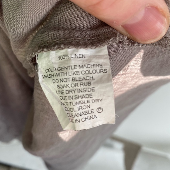 100% Linen Gordon Smith shirt- size 18 - Picture 5 of 5